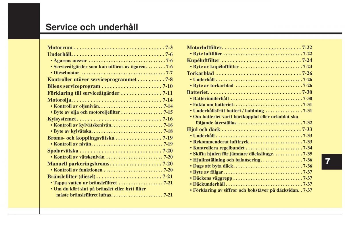 KIA Carens III 3 instruktionsbok / page 541