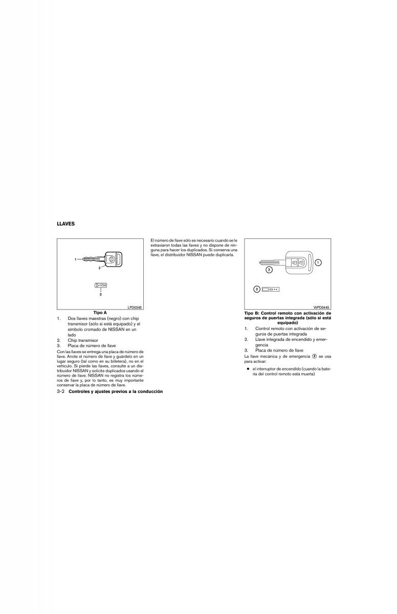 Nissan Tida I 1 manual del propietario / page 126