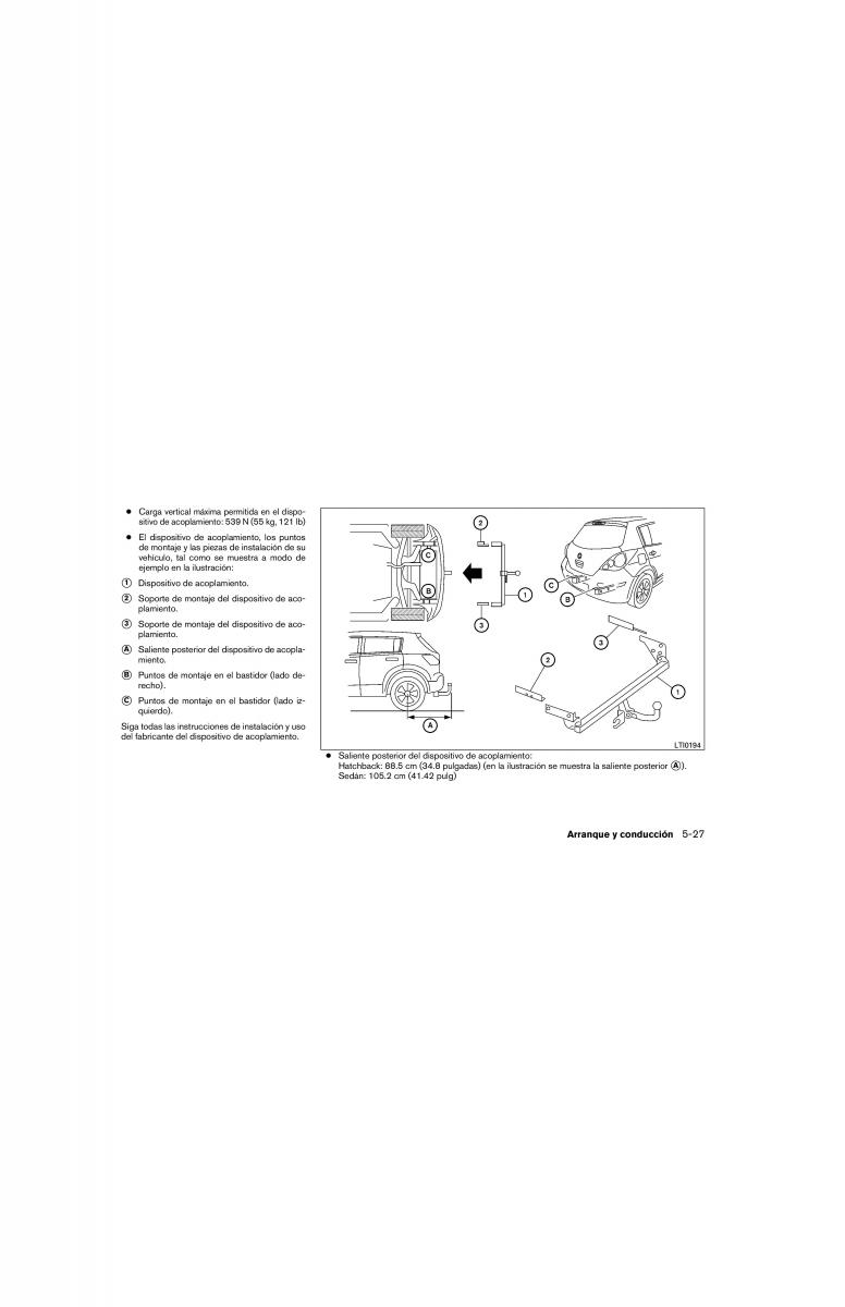 Nissan Tida I 1 manual del propietario / page 241