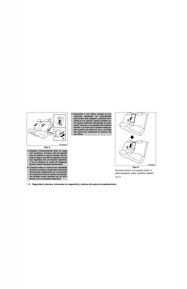 Nissan Tida I 1 manual del propietario / page 28