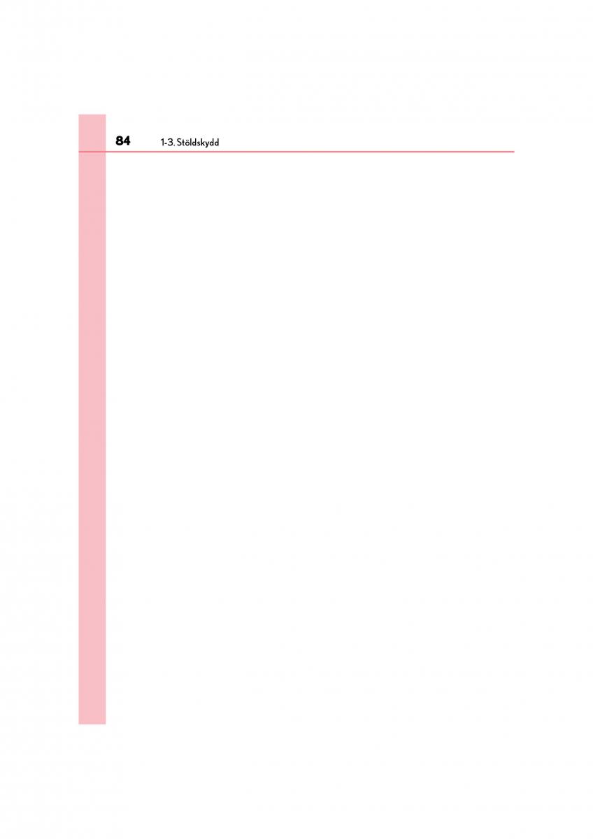 Lexus CT200h instruktionsbok / page 84