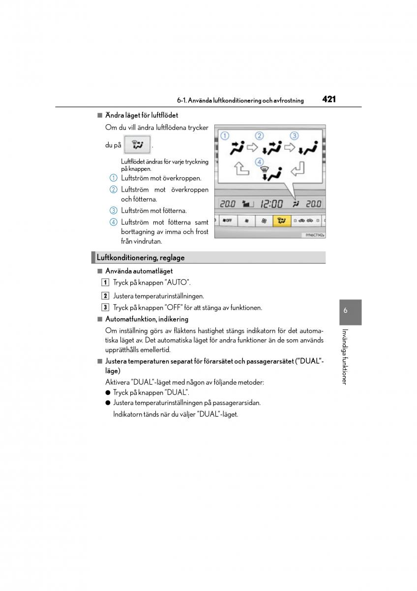 Lexus CT200h instruktionsbok / page 421