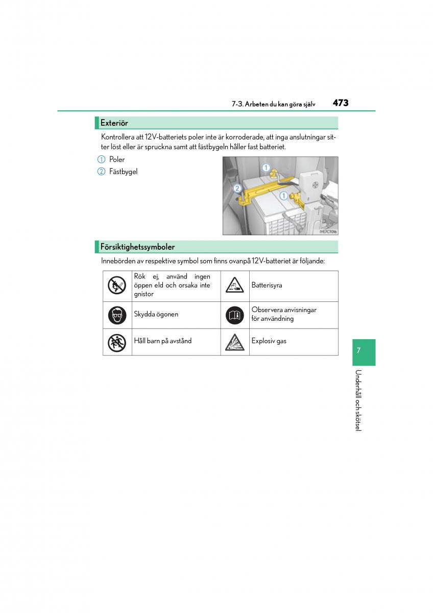 Lexus CT200h instruktionsbok / page 473