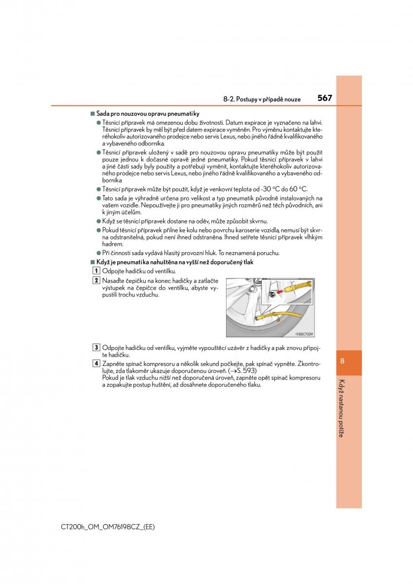 Lexus CT200h navod k obsludze / page 567