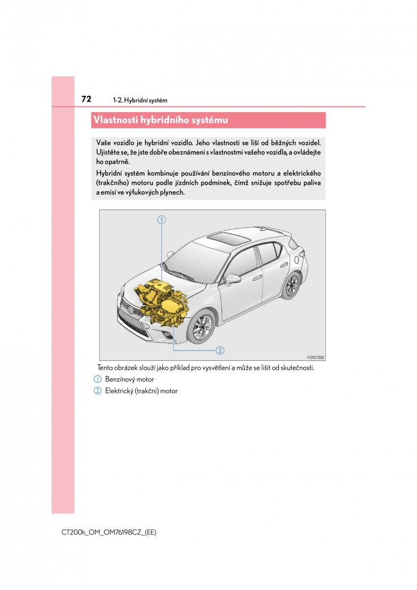 Lexus CT200h navod k obsludze / page 72