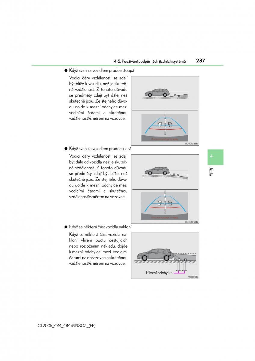 Lexus CT200h navod k obsludze / page 237