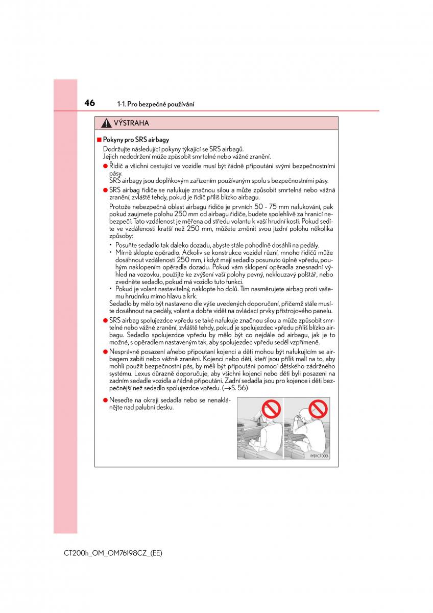 Lexus CT200h navod k obsludze / page 46