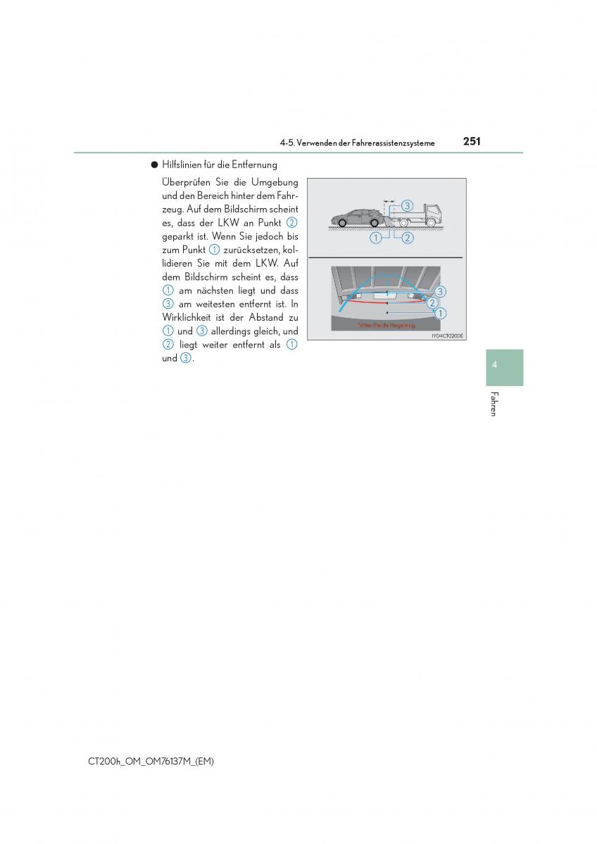 Lexus CT200h Handbuch / page 251