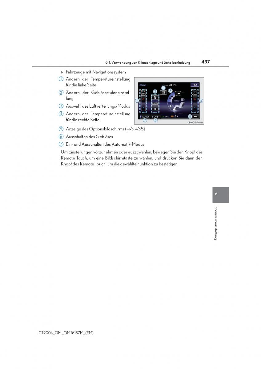 Lexus CT200h Handbuch / page 437