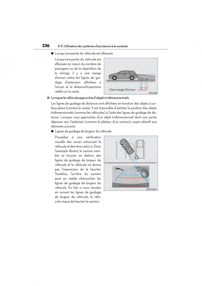 Lexus CT200h manuel du proprietaire / page 238