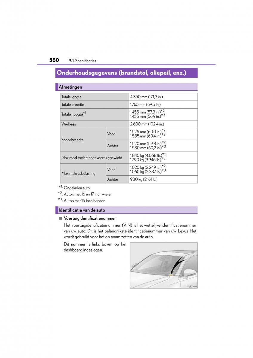 Lexus CT200h handleiding / page 580