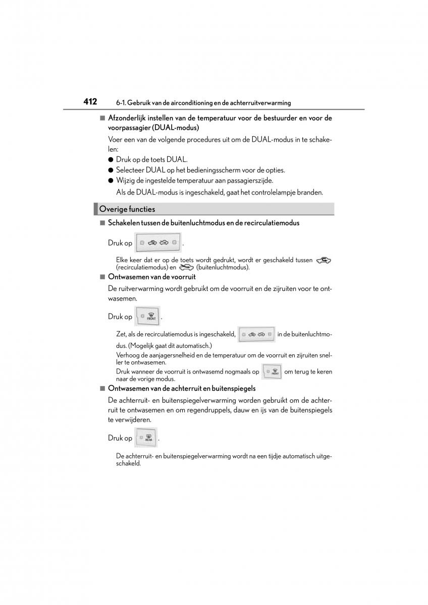 Lexus CT200h handleiding / page 412