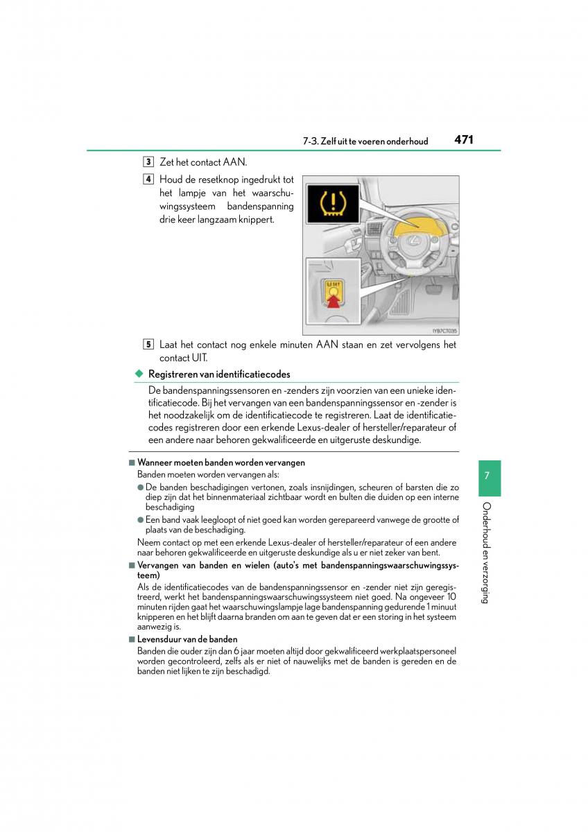 Lexus CT200h handleiding / page 471