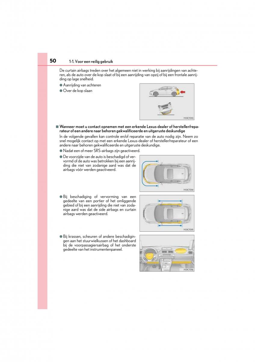 Lexus CT200h handleiding / page 50