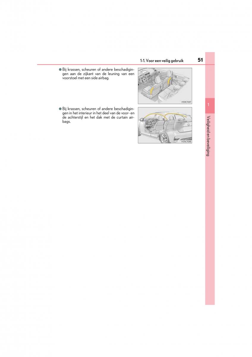 Lexus CT200h handleiding / page 51