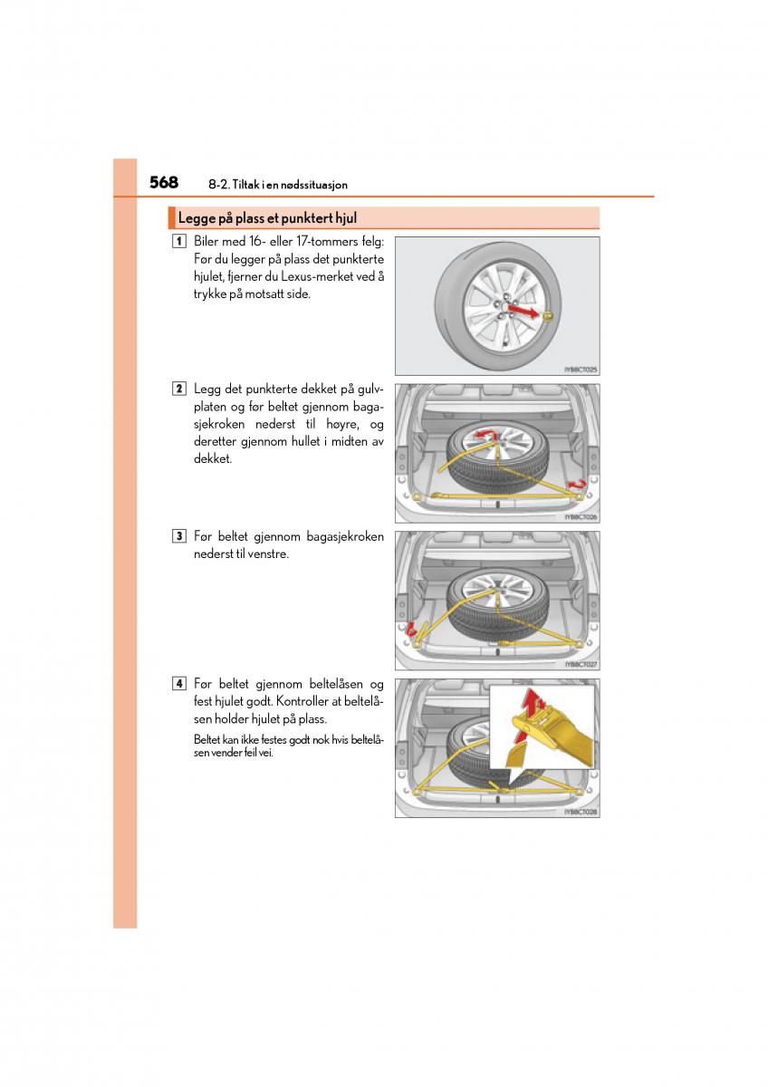 Lexus CT200h bruksanvisningen / page 570