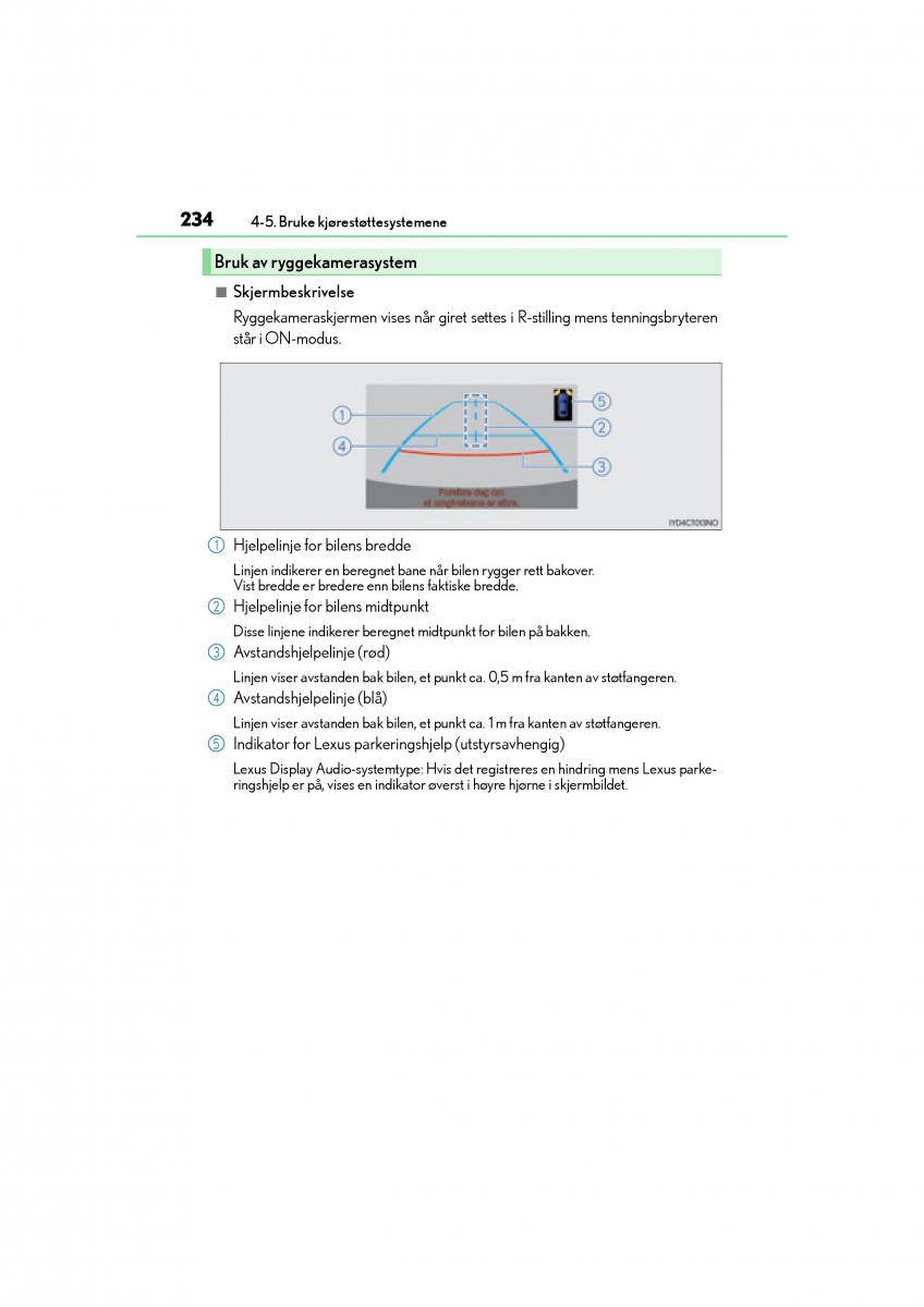 Lexus CT200h bruksanvisningen / page 236