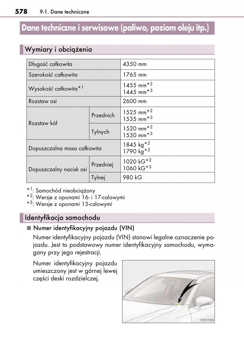 Lexus CT200h instrukcja obslugi / page 578