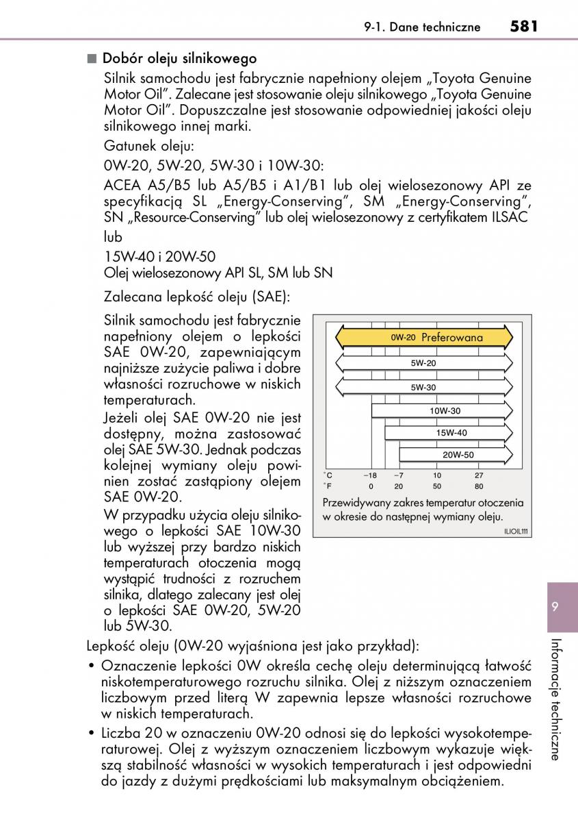 Lexus CT200h instrukcja obslugi / page 581