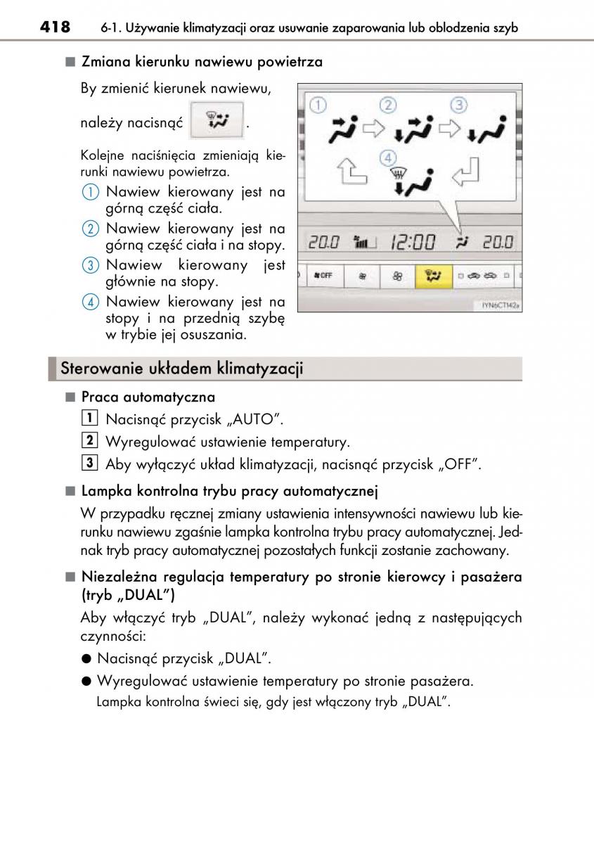 Lexus CT200h instrukcja obslugi / page 418