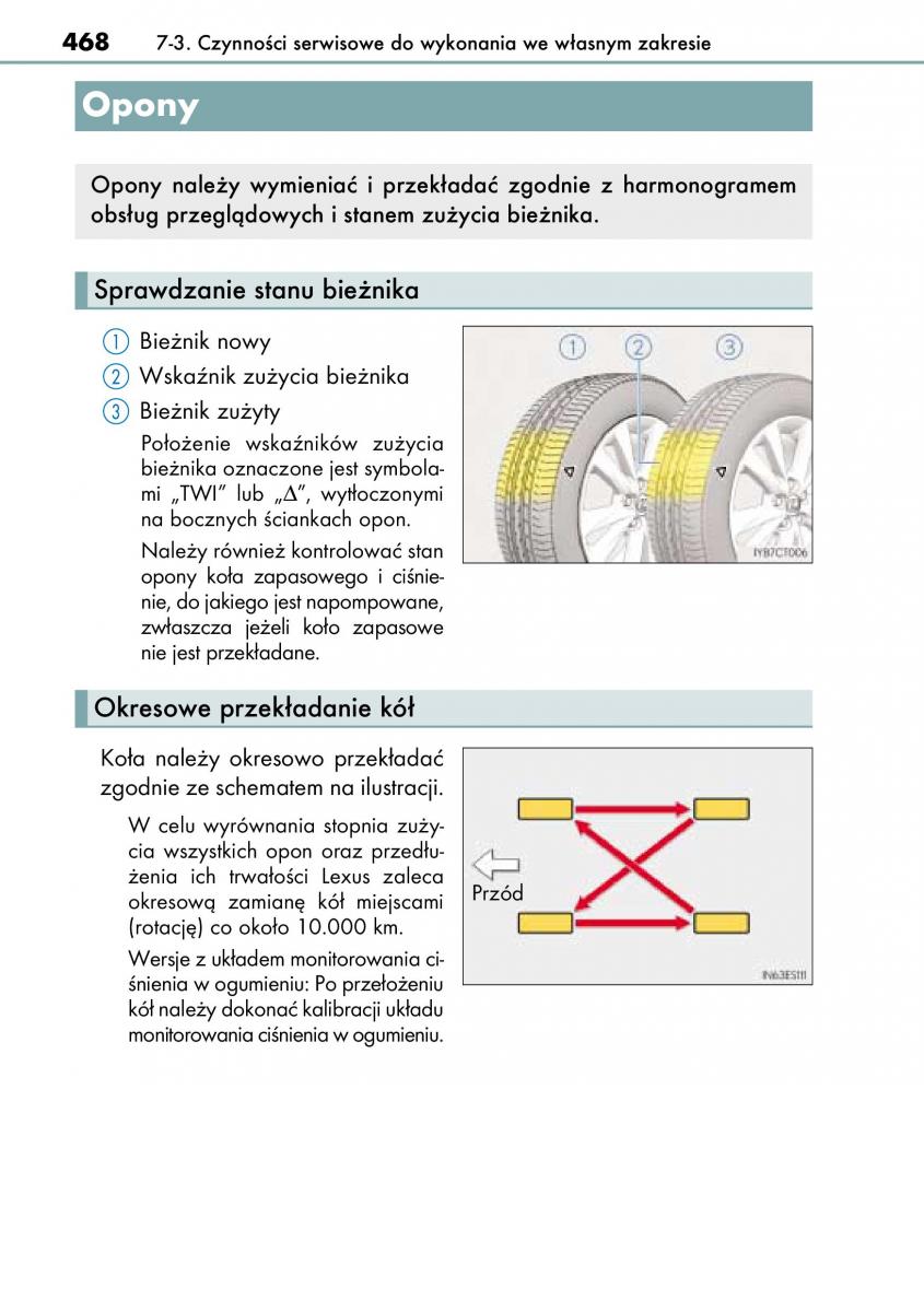 Lexus CT200h instrukcja obslugi / page 468