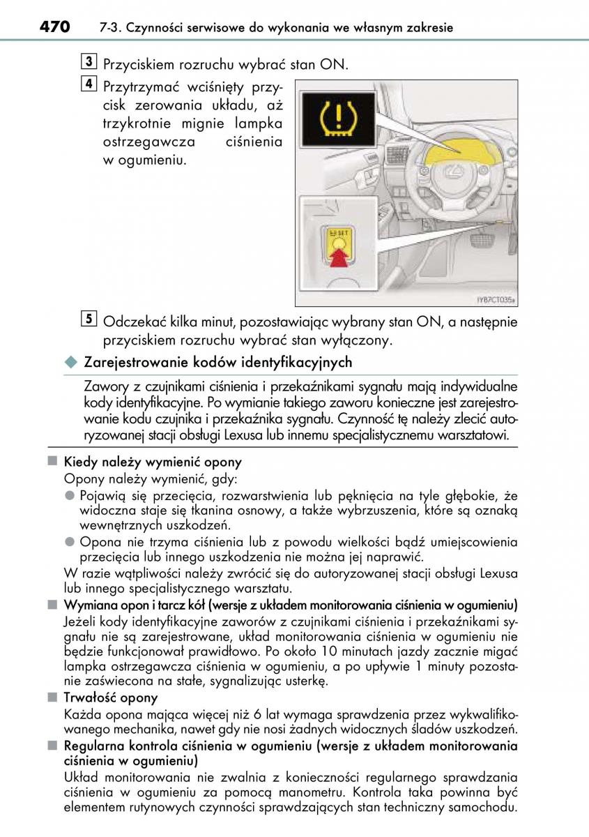 Lexus CT200h instrukcja obslugi / page 470