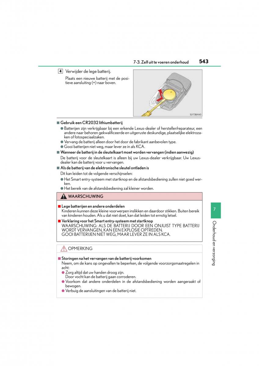 Lexus NX handleiding / page 543