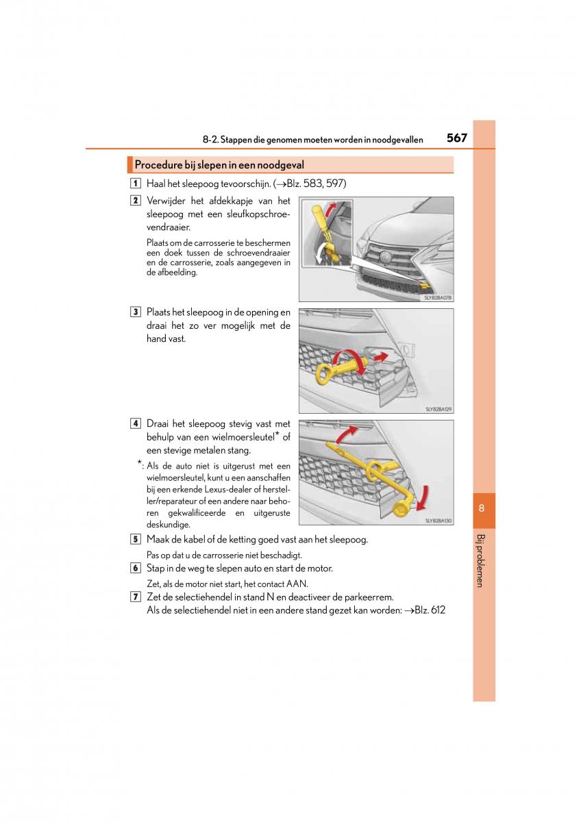 Lexus NX handleiding / page 567