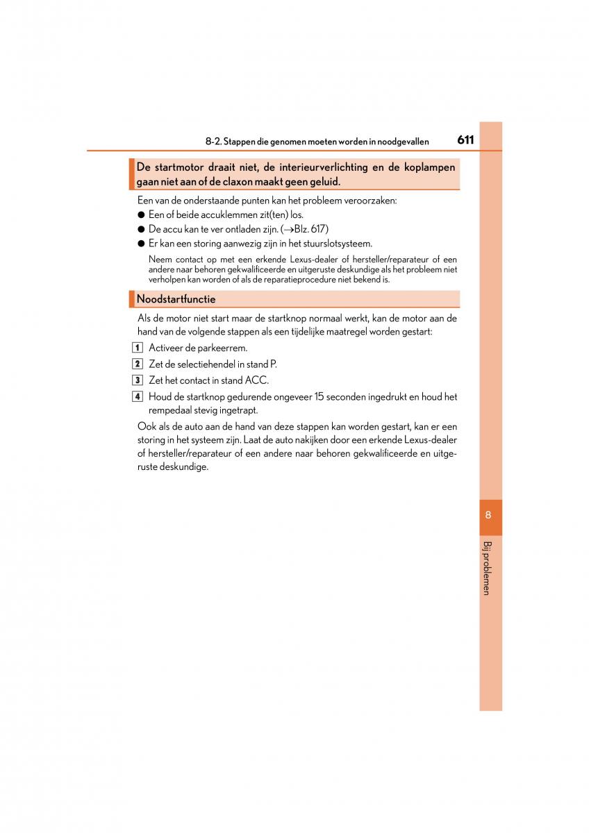 Lexus NX handleiding / page 611