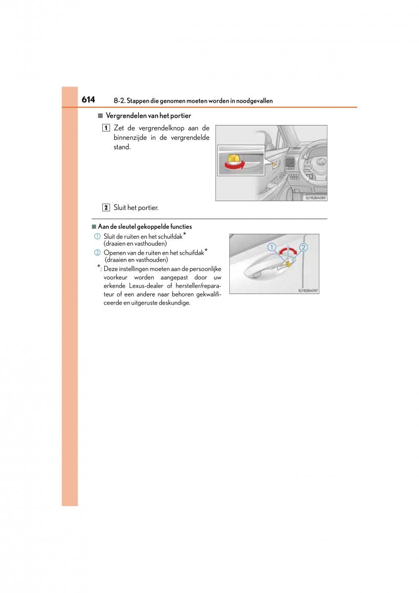 Lexus NX handleiding / page 614