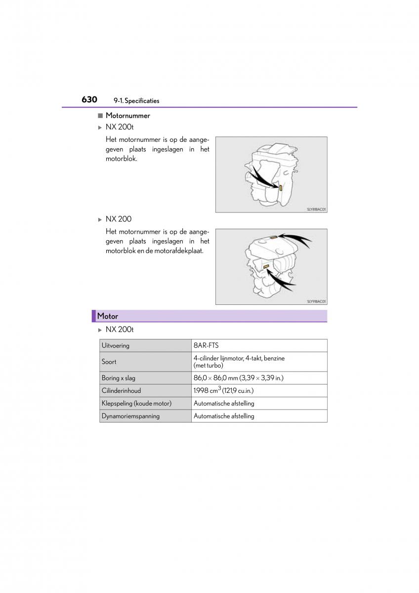 Lexus NX handleiding / page 630