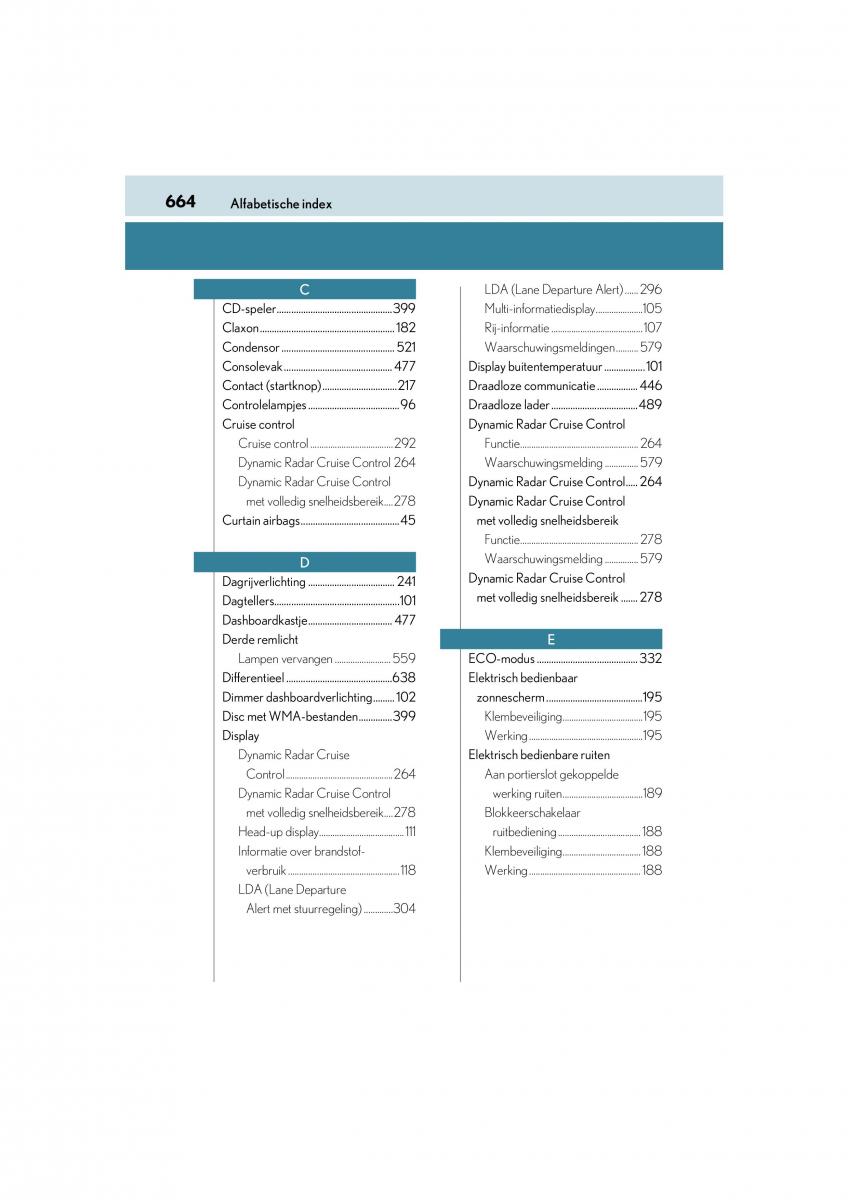 Lexus NX handleiding / page 664