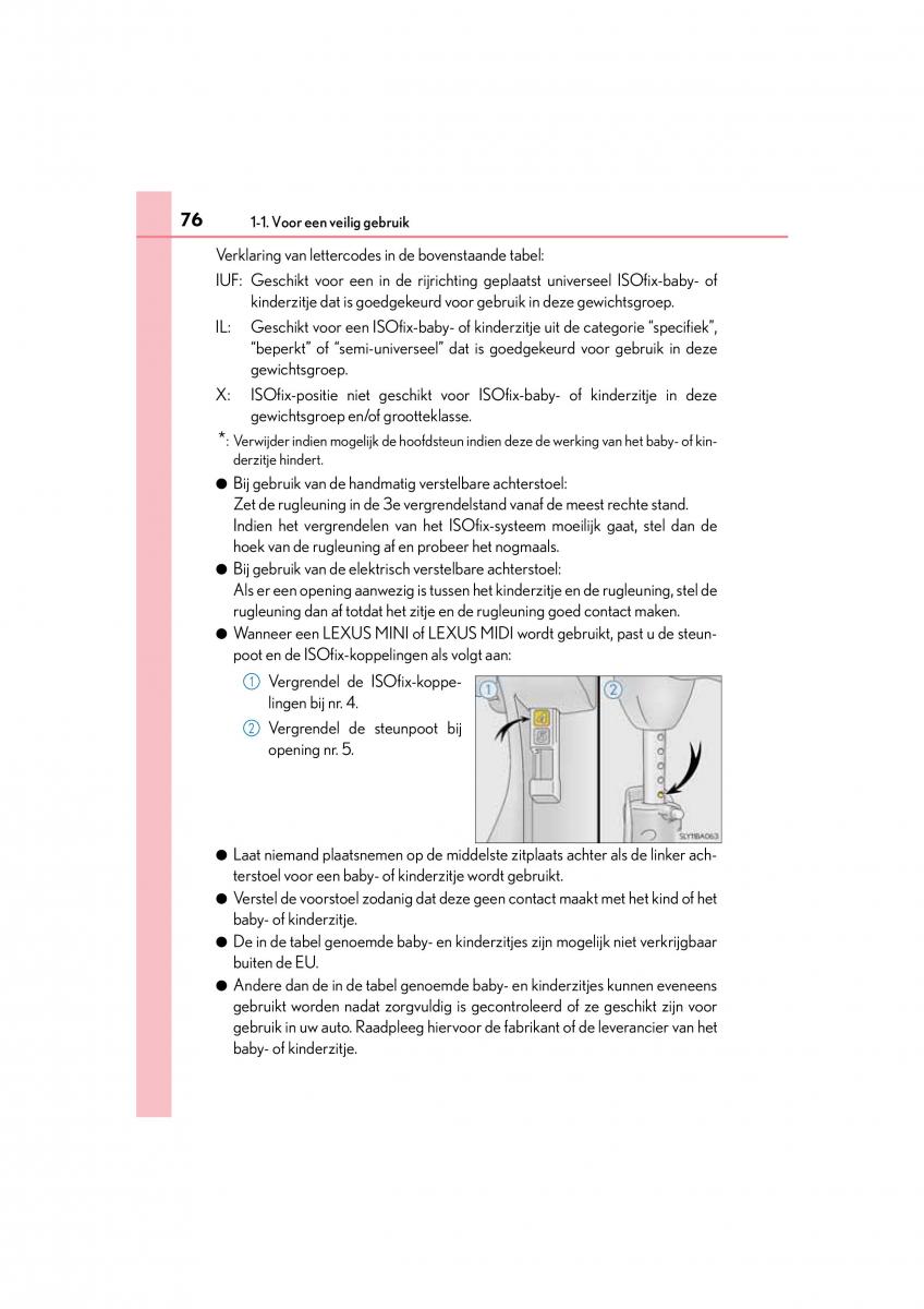 Lexus NX handleiding / page 76