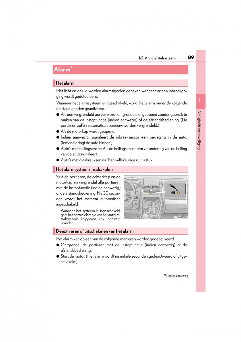 Lexus NX handleiding / page 89