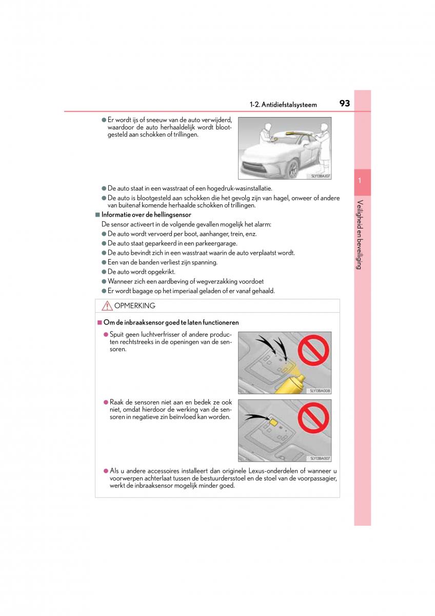 Lexus NX handleiding / page 93