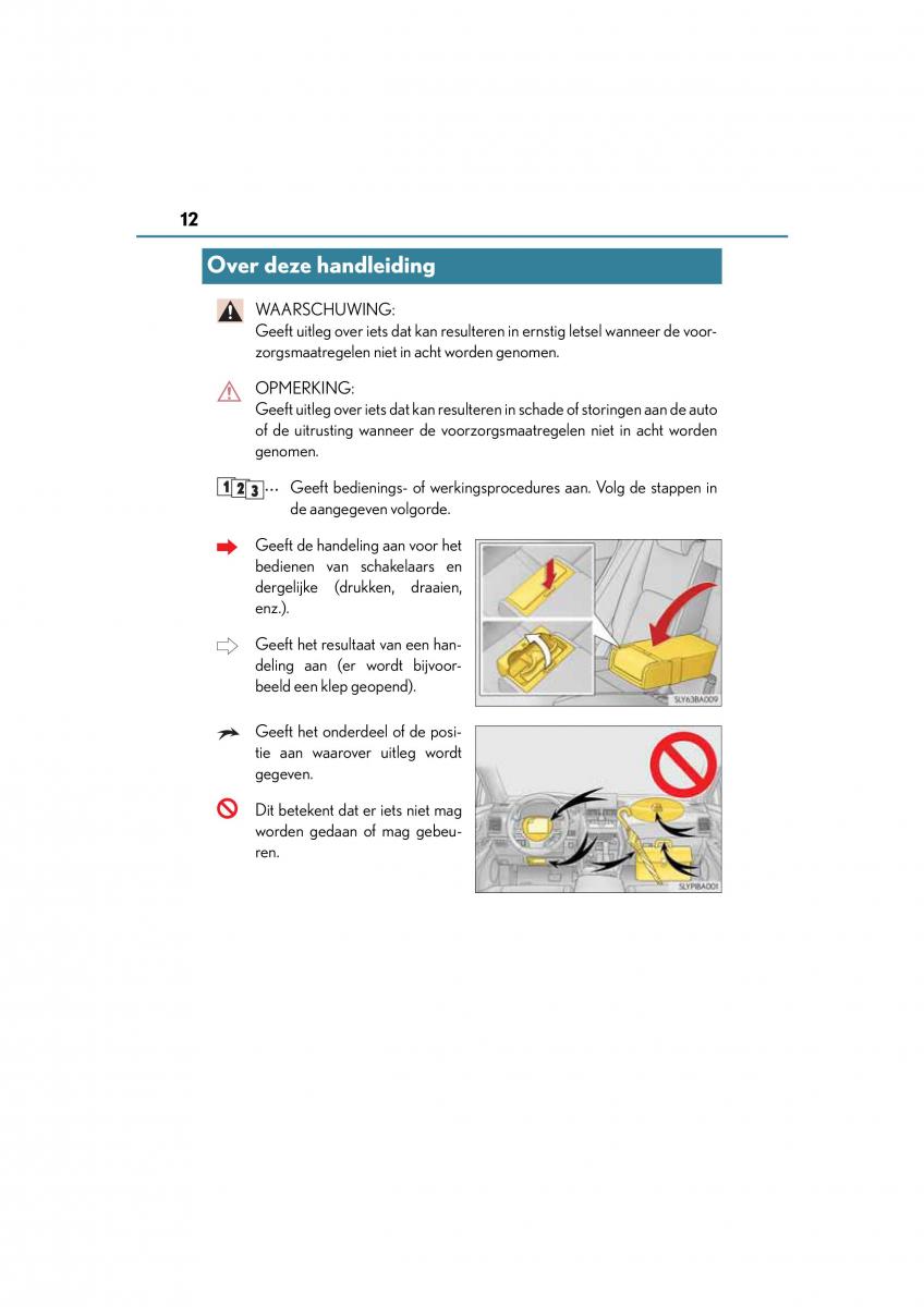 Lexus NX handleiding / page 12