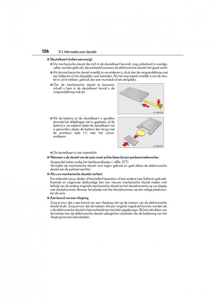 Lexus NX handleiding / page 126