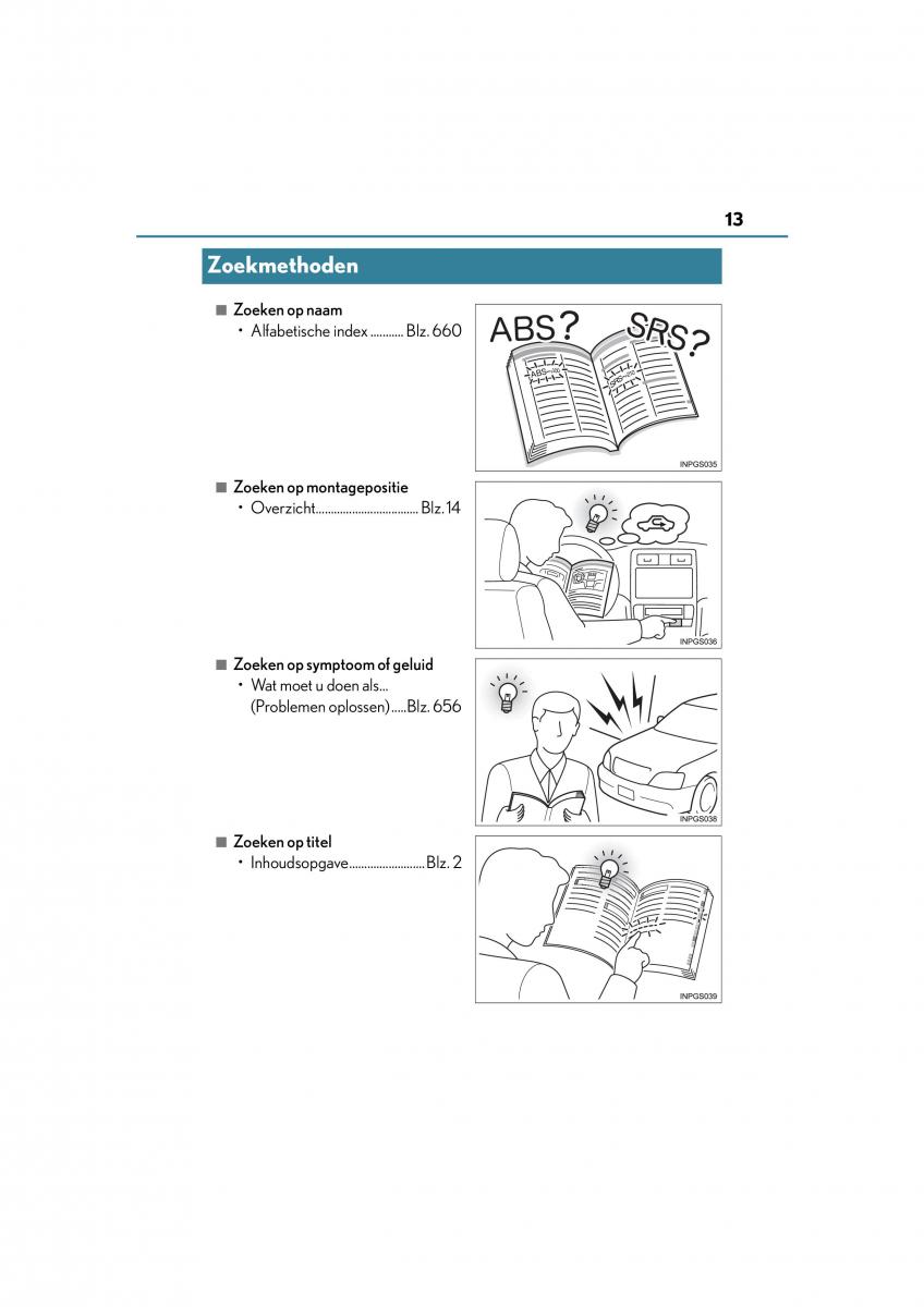 Lexus NX handleiding / page 13