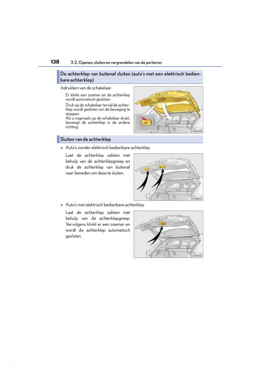 Lexus NX handleiding / page 138