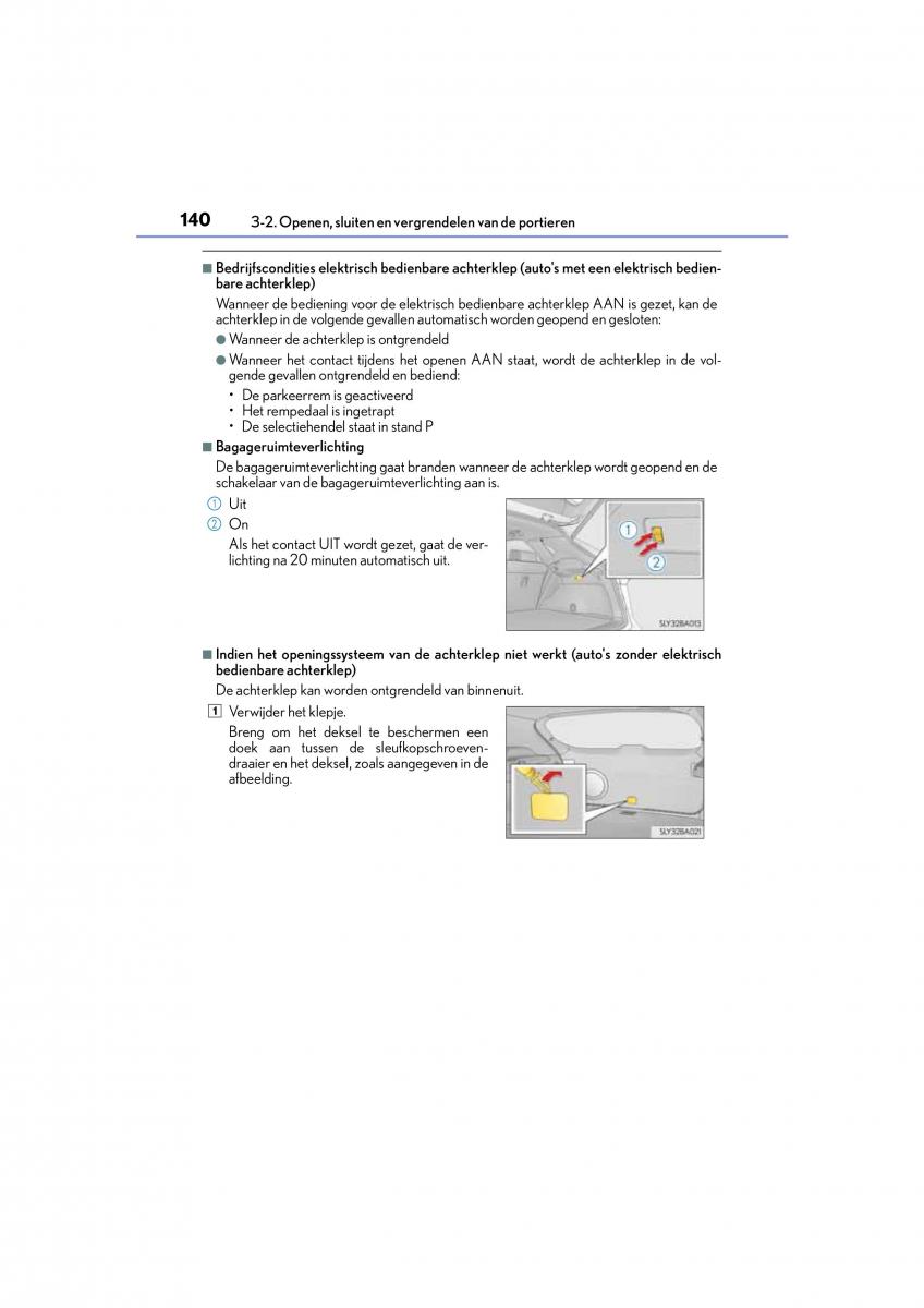 Lexus NX handleiding / page 140