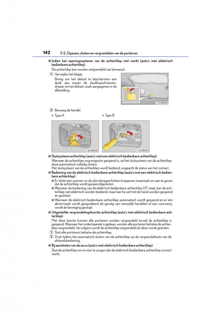 Lexus NX handleiding / page 142