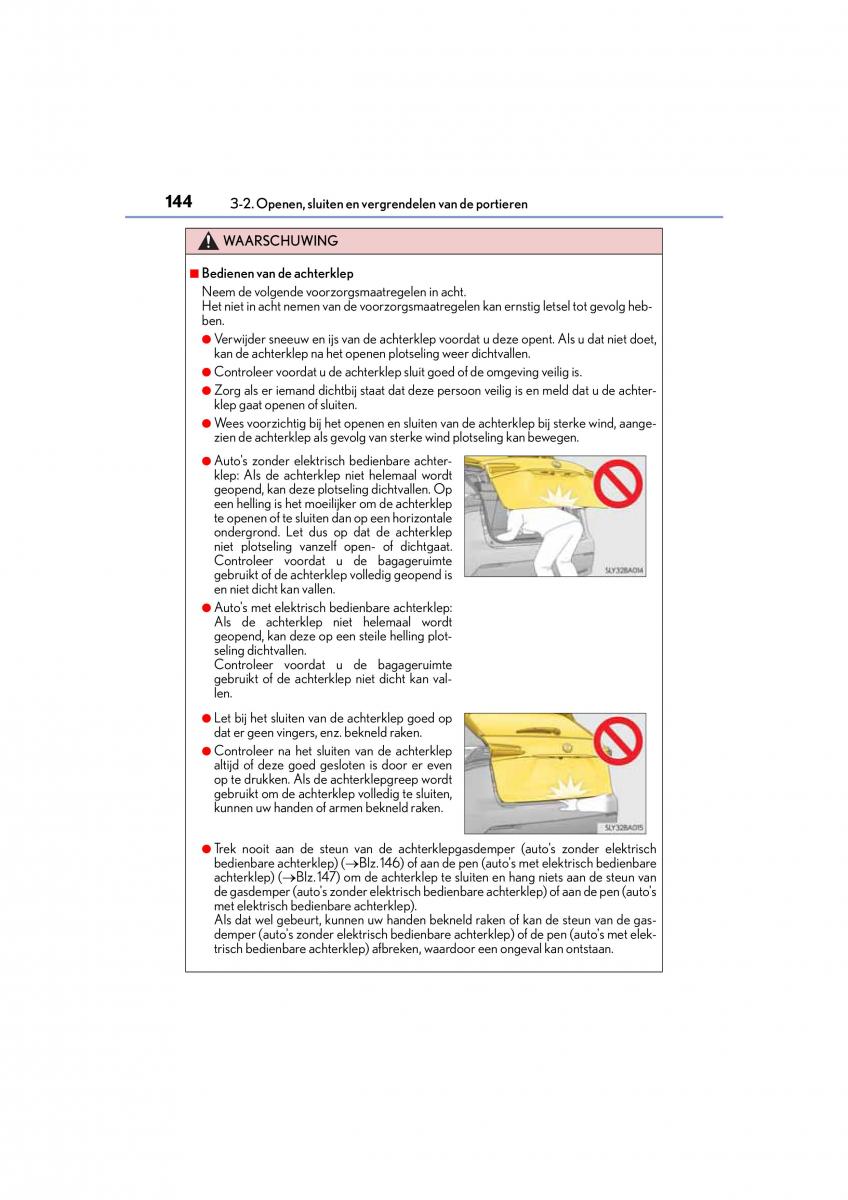 Lexus NX handleiding / page 144