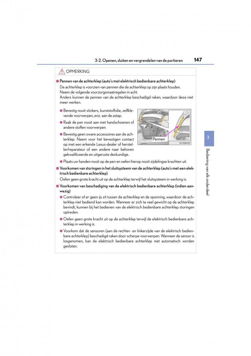 Lexus NX handleiding / page 147