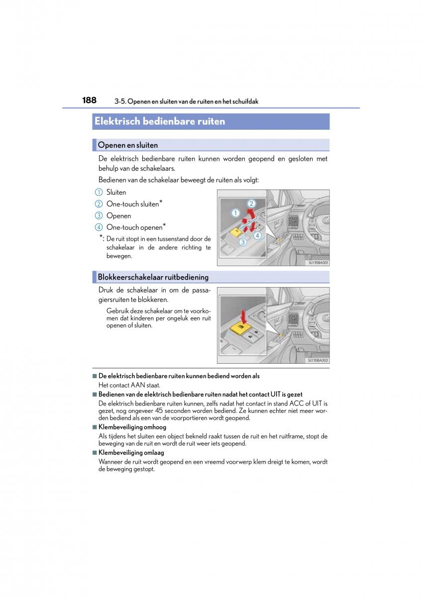 Lexus NX handleiding / page 188
