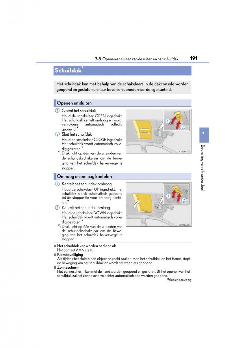 Lexus NX handleiding / page 191