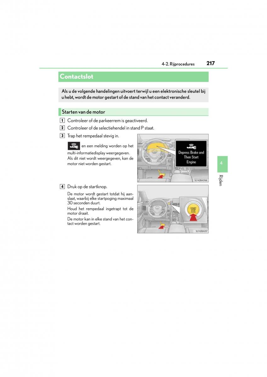 Lexus NX handleiding / page 217