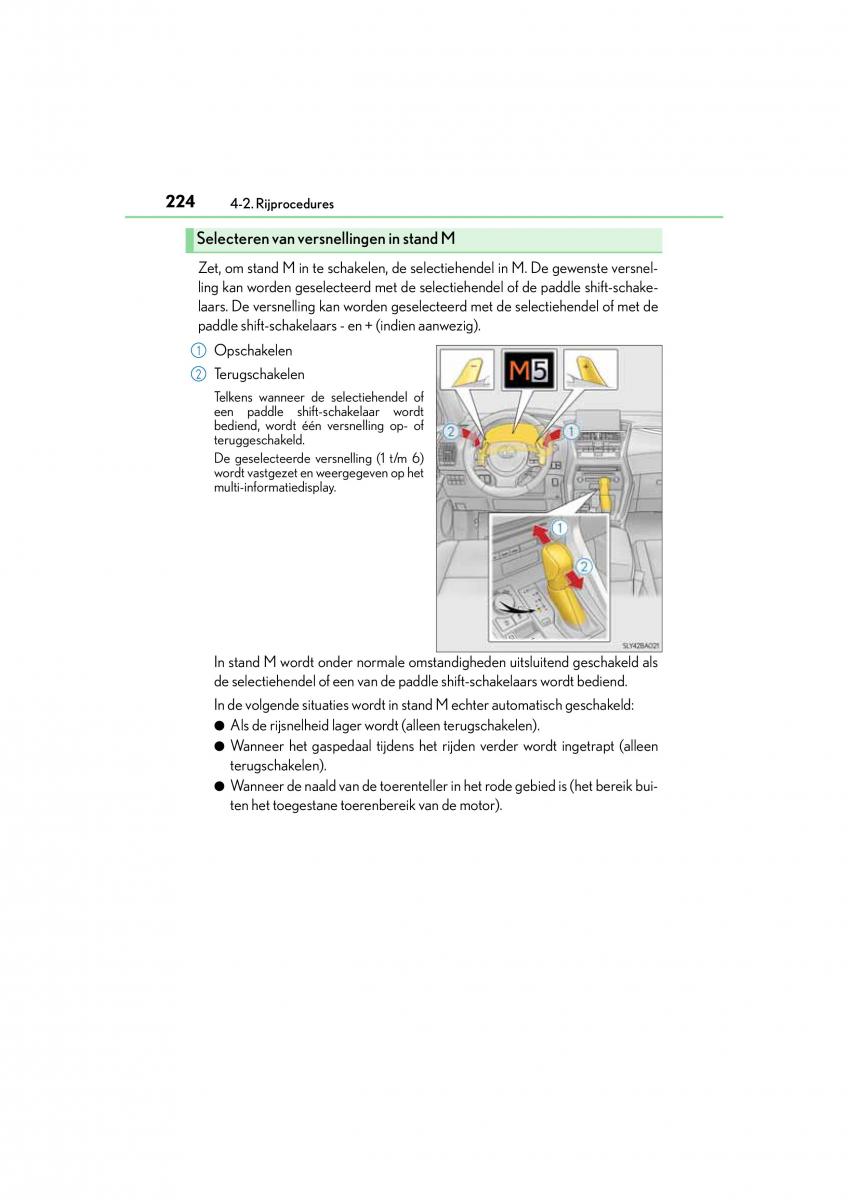 Lexus NX handleiding / page 224