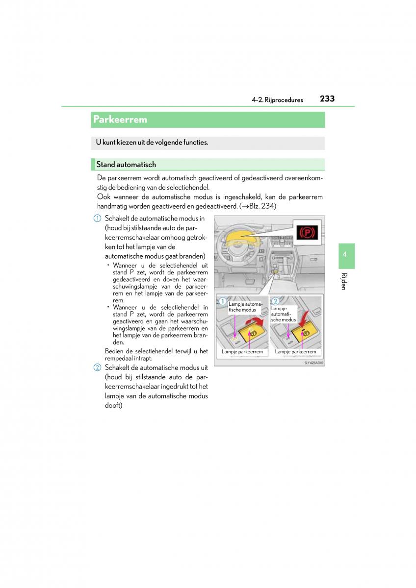 Lexus NX handleiding / page 233