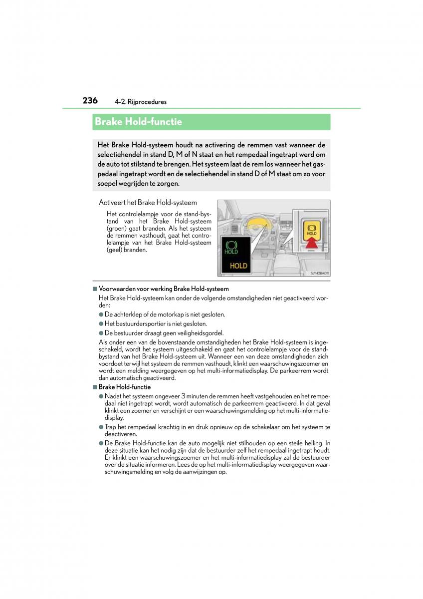 Lexus NX handleiding / page 236
