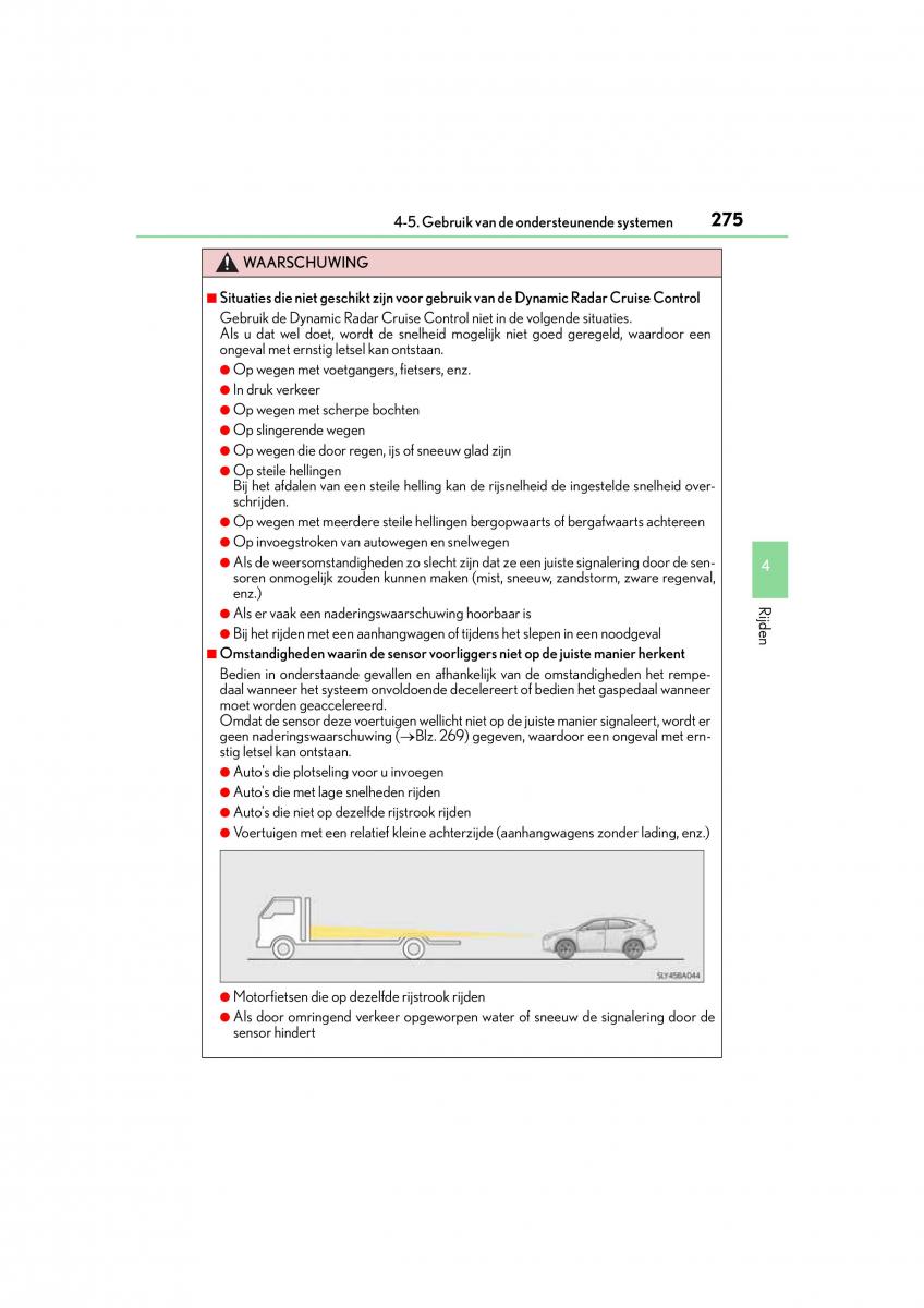 Lexus NX handleiding / page 275